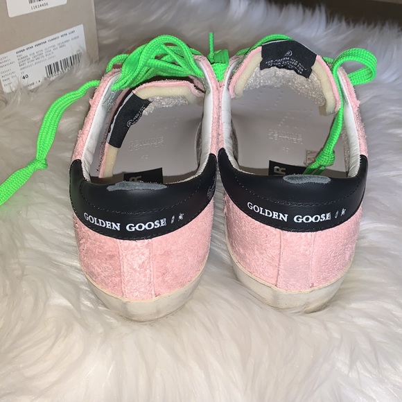 Golden Goose Super Star Penstar Pink Sneakers Size 40 - Picture 12 of 17